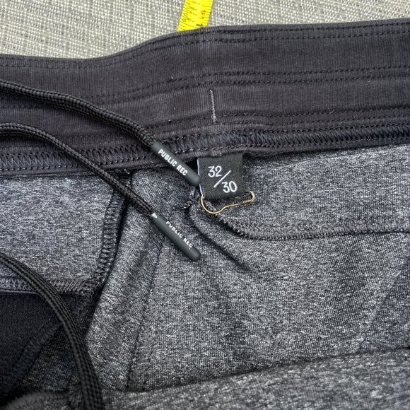 Public Rec Joggers Mens 32x30 All Day Everyday Performance Stretch Straight Gray - Picture 5 of 9